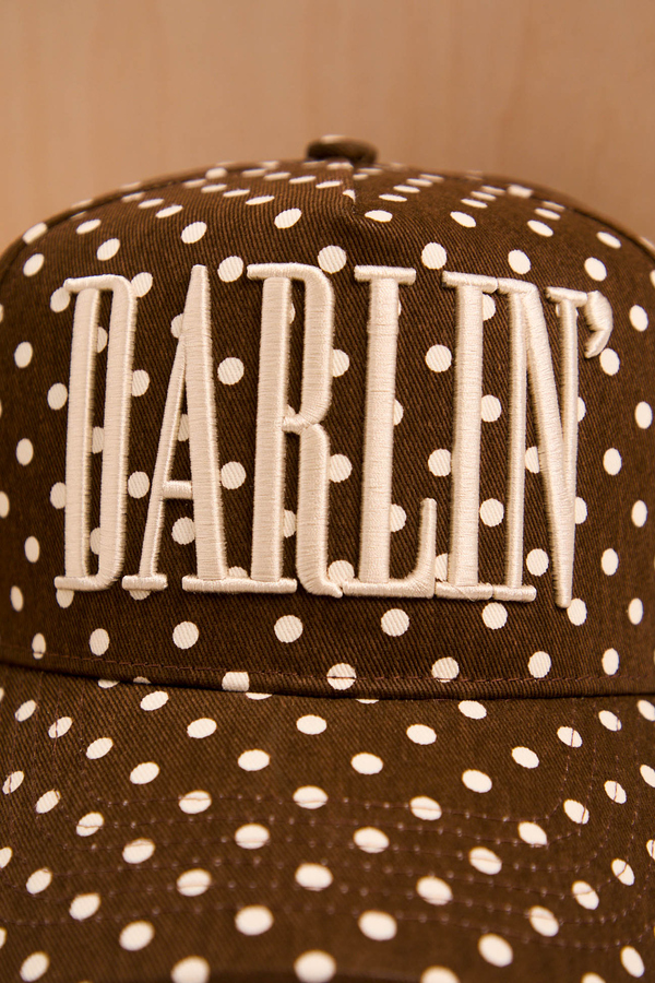 Darlin' Polka Dot Hat Detail 2 - Altar'd State