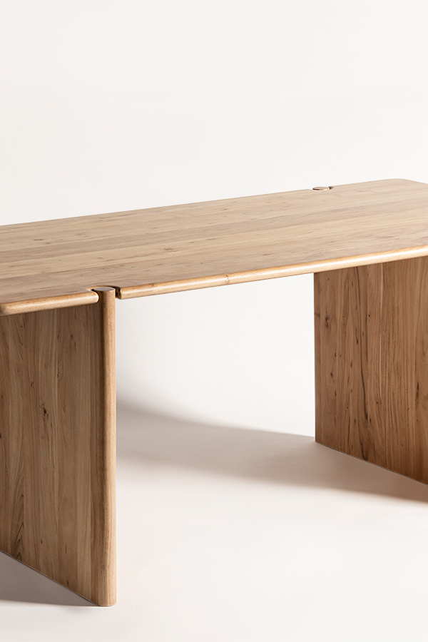 Moss Wood Dining Table Detail 3 - Altar'd State