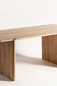 Moss Wood Dining Table Detail 3 - Altar'd State