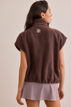 Rally Sherpa Button Vest - Altar'd State