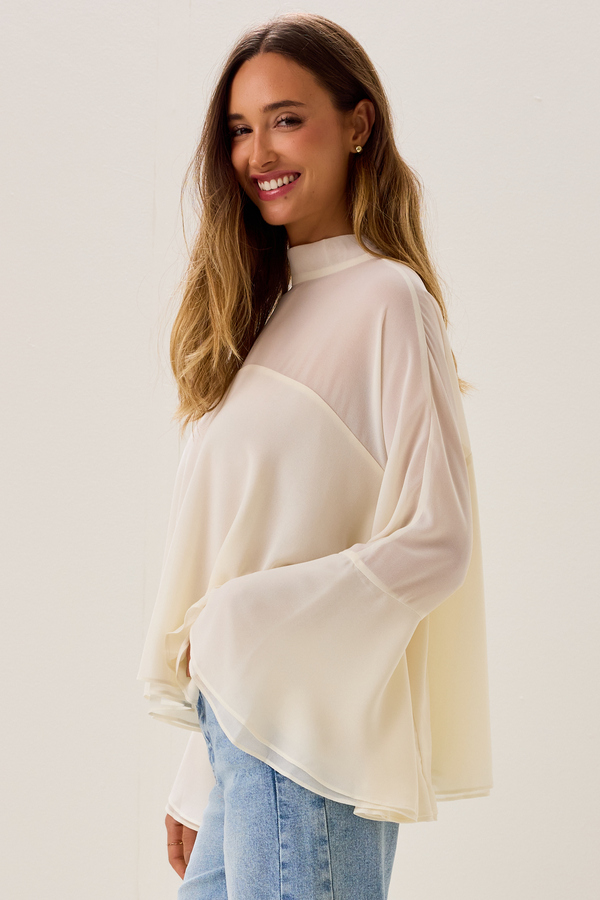 Margie Flare Top Detail 5 - Altar'd State