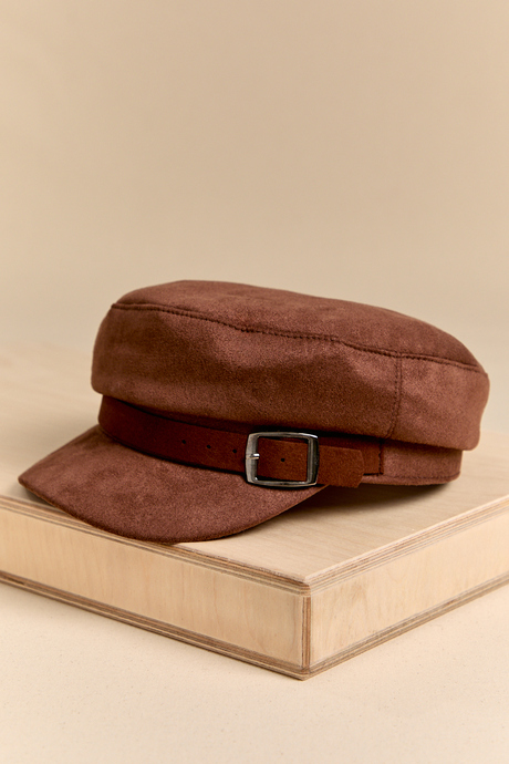 Autumn Faux Suede Cap - Altar'd State