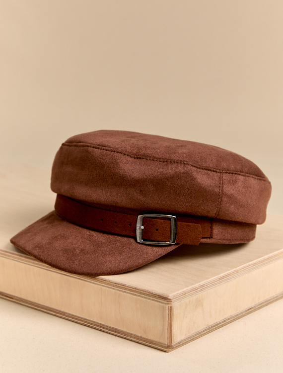 Autumn Faux Suede Cap Detail 2 - Altar'd State
