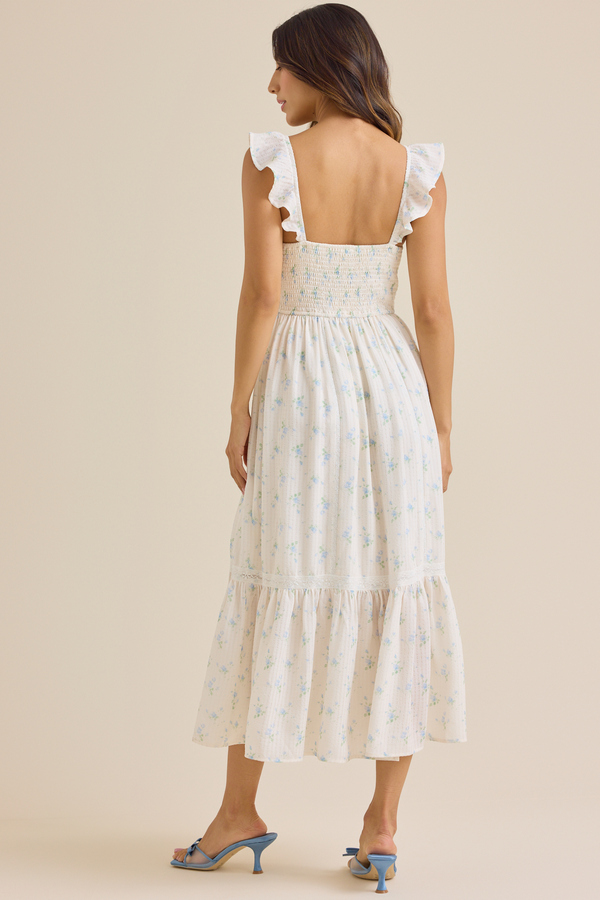Emma Floral Mama Dress Detail 5 - Altar'd State