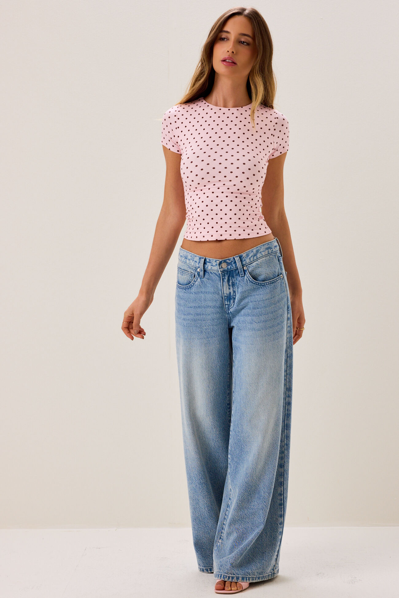 Greyson Polka Dot Tee
