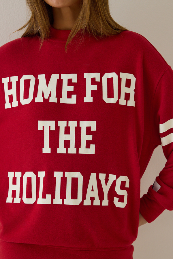 Home For The Holidays Pullover Detail 2 - Altar'd State