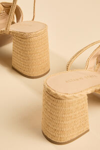 Noha Raffia Knot Heel Detail 4 - Altar'd State
