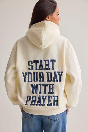 Start Your Day with A Prayer Hoodie - Altar'd State