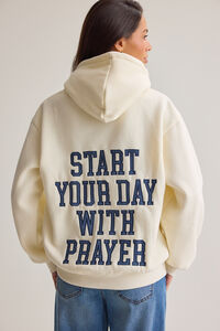 Start Your Day with A Prayer Hoodie Detail 2 - Altar'd State