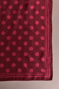 Clara Striped Polka Scarf Detail 2 - Altar'd State