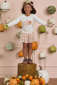 Peyton Pumpkin Top Stitch Sweater - Altar'd State