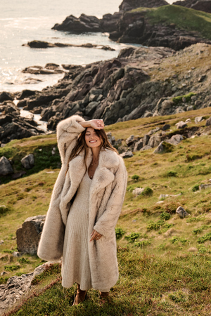 August Faux Fur Coat - Altar'd State - 