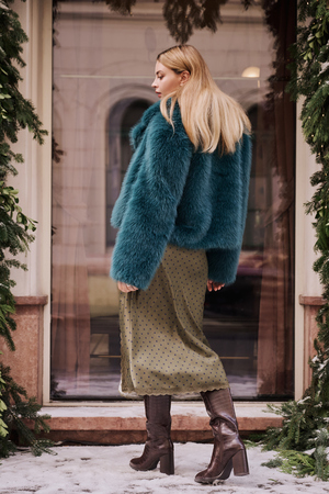 Chrissy Faux Fur Jacket - Altar'd State