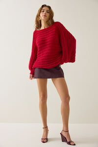 Julianne Bow Back Sweater Detail 2 - Altar'd State