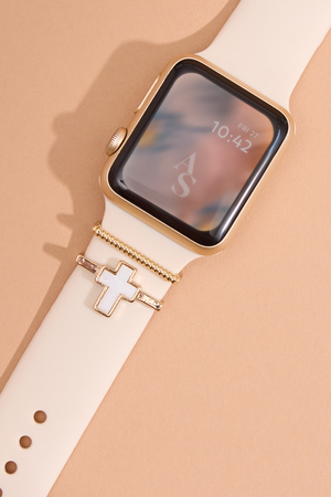 Cross Charm Smart Watch Band - Altar'd State - 