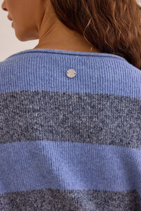 End Zone Striped Sweater Detail 5 - Altar'd State