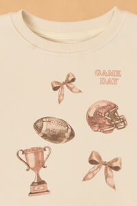 Gia Gameday Bow Sweatshirt Detail 3 - Altar'd State