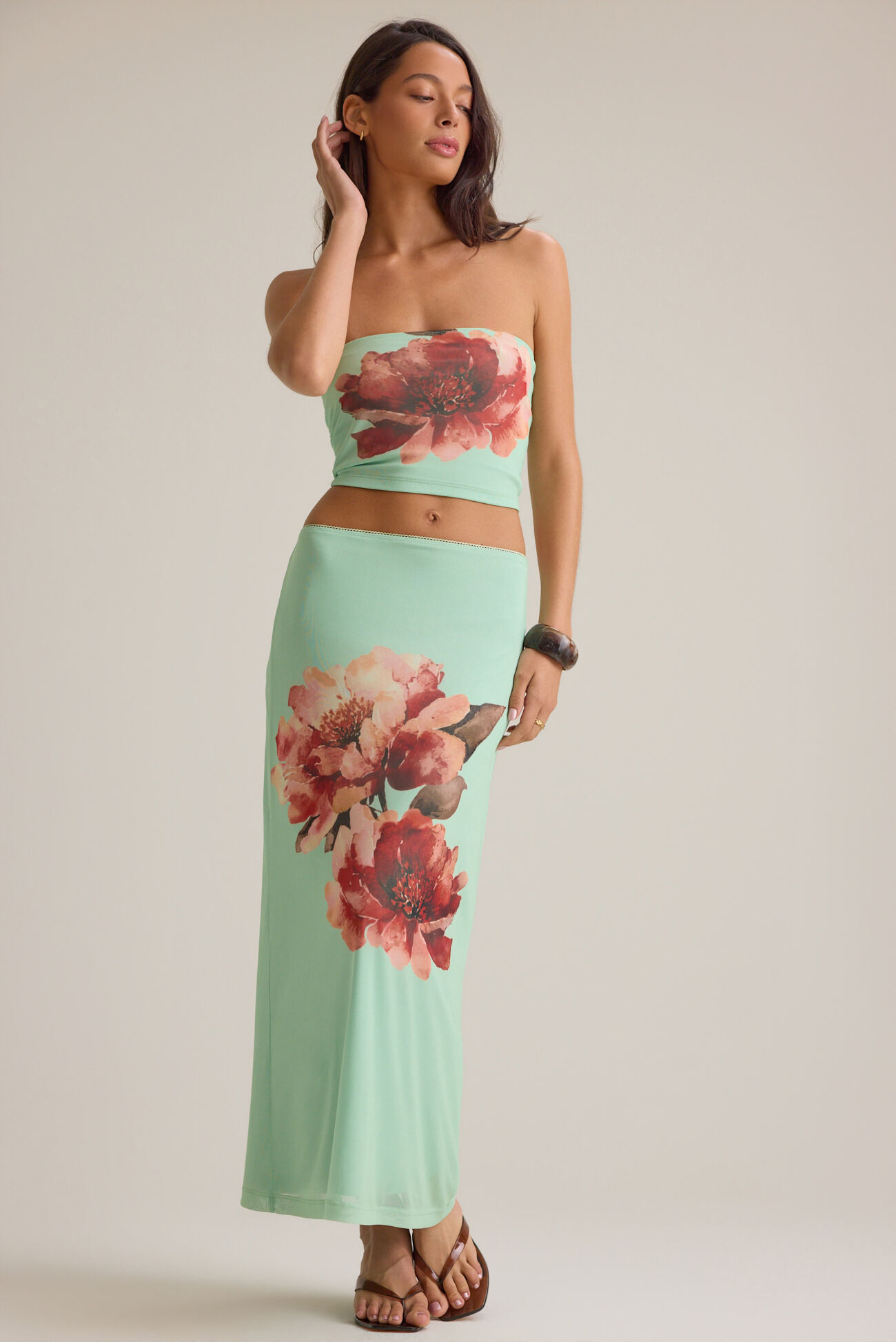 Kehlani Floral Tube Top