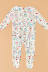 Finley Floral Patchwork Footie Detail 4 - Altar'd State