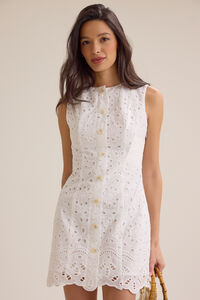 Pippa Lagoon Mini Dress Detail 2 - Altar'd State