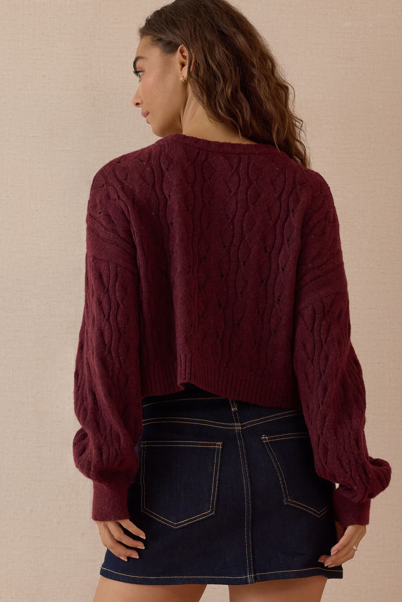 Rory Cable Knit Sweater