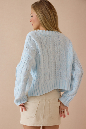 Kaia Cropped Sweater - Altar'd State