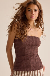 Ollie Jacquard Tube Top - Altar'd State