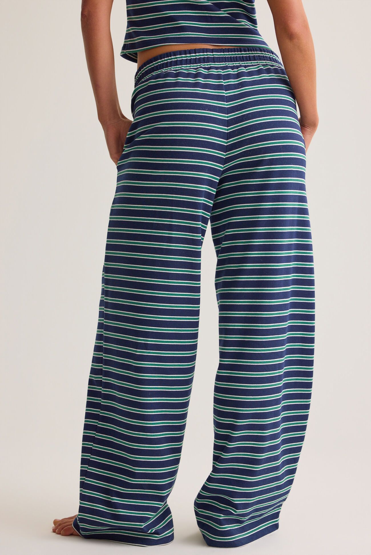 Santorini Striped Knit Pants