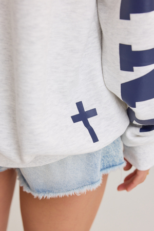 Jesus Is King Pullover - Altar'd State