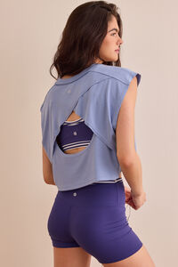Power Play Flowy Tee Detail 2 - Altar'd State