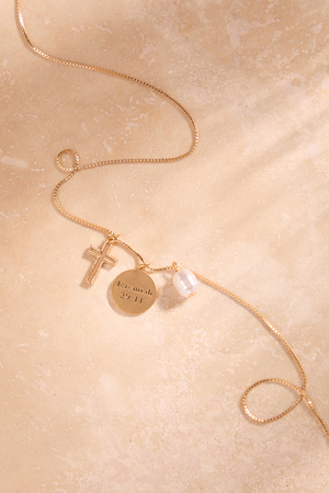 Jeremiah 29:11 Cross Necklace - Altar'd State - 
