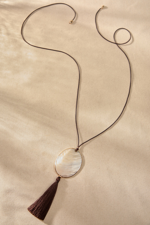 Fresh Shell Cord Necklace - Altar'd State - 