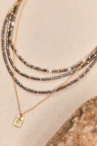 Dawn 4 Layer Beaded Necklace - Altar'd State