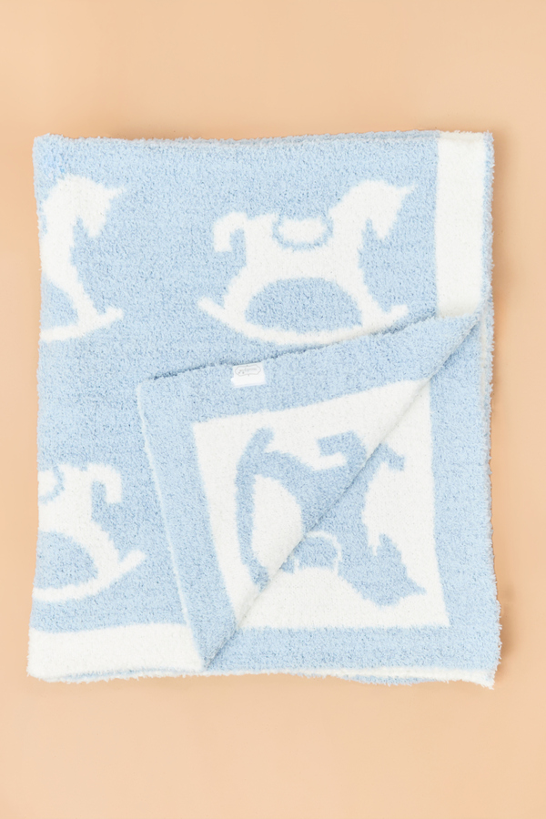 Chenille Horse Blanket by Mudpie Detail 2 - Altar'd State