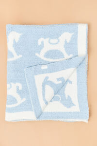 Chenille Horse Blanket by Mudpie Detail 2 - Altar'd State
