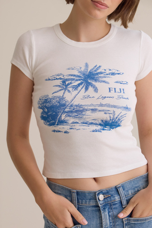 Fiji Beach Baby Tee - Altar'd State - 