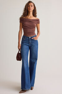 Arden Cowl Neckline Top Detail 2 - Altar'd State