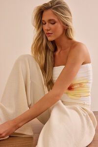 Hibiscus Heat Reversible Tube Top Detail 3 - Altar'd State