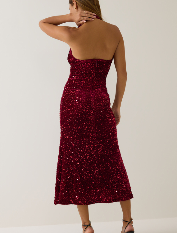 Corina Maxi Dress Detail 4 - Altar'd State