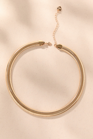 Golden Hour Collar Necklace - Altar'd State - 
