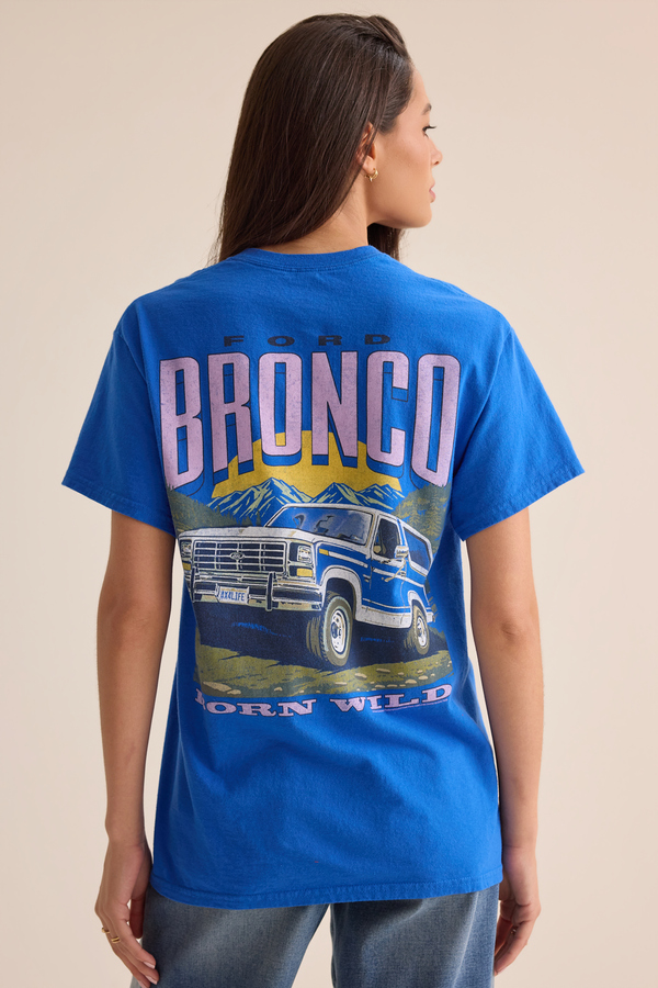 Born Wild Bronco Graphic Tee Detail 2 - Altar'd State