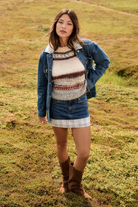 Ainsley Denim Mini Skirt Detail 2 - Altar'd State