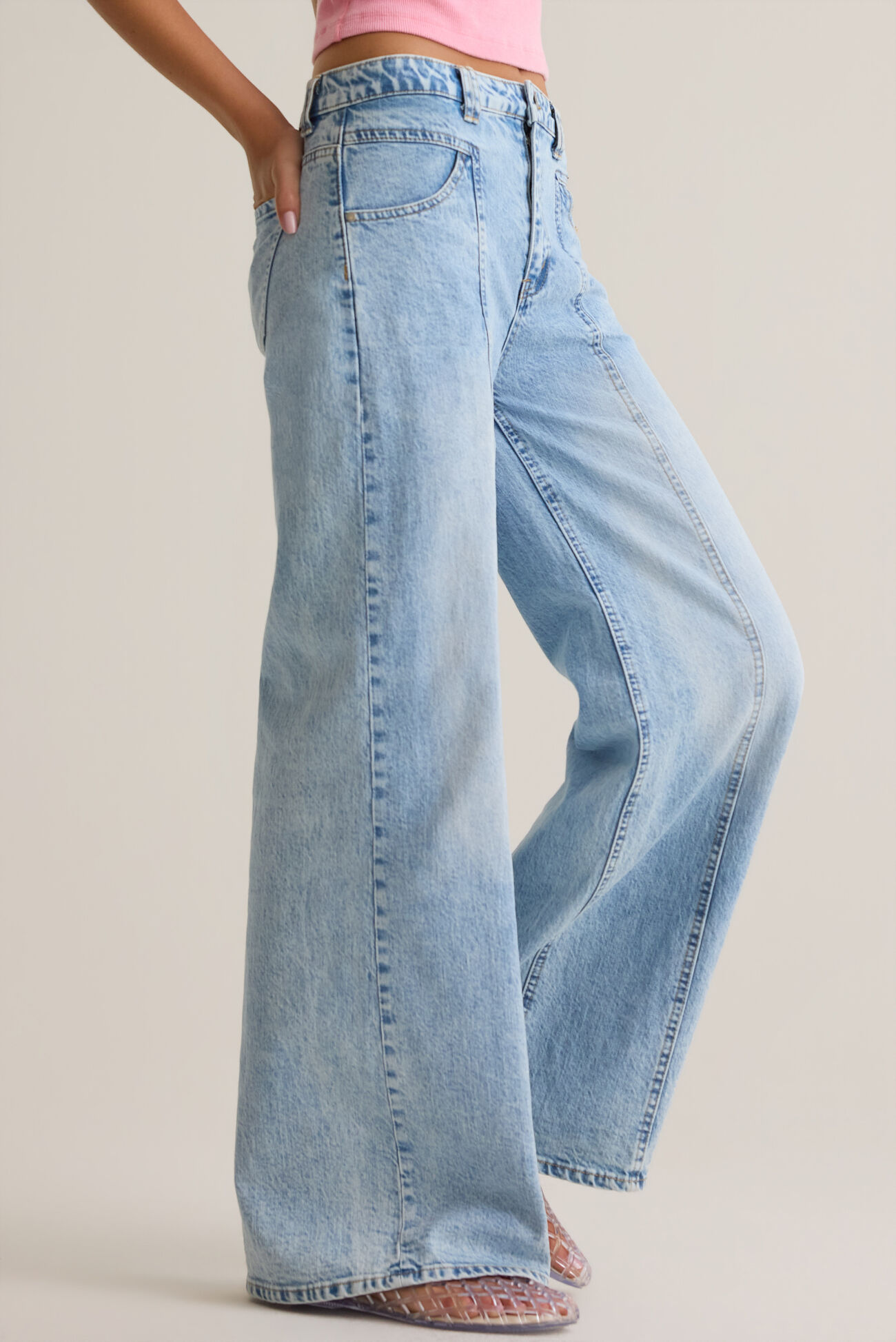 Peyton Wide Leg Jean