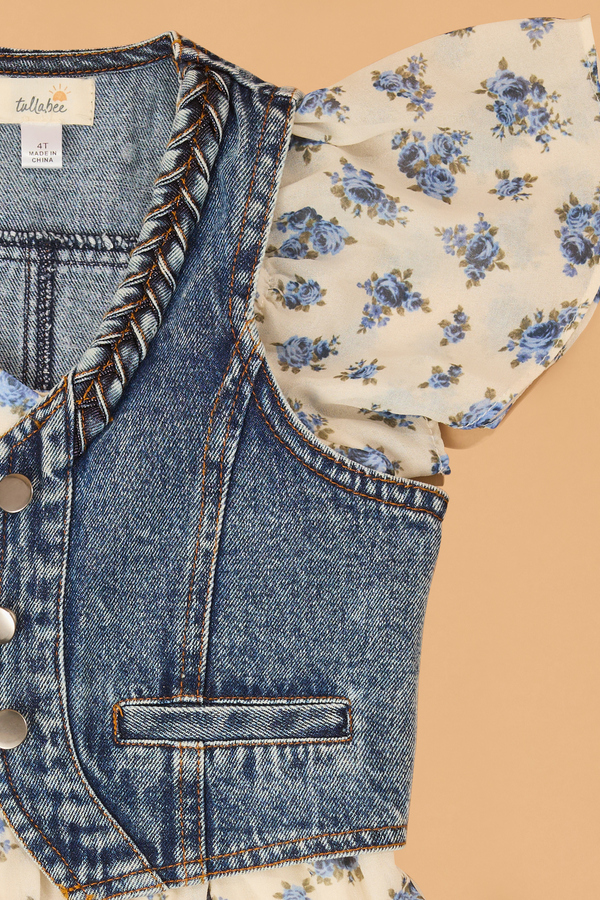 Finley Floral Dress Detail 3 - Altar'd State