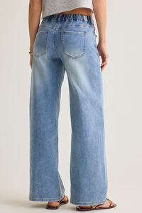 Autumn Baggy Wide Leg Jeans Detail 5 - Altar'd State
