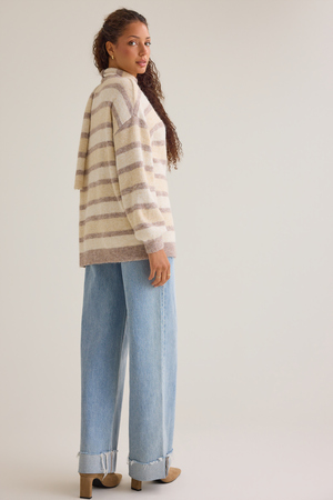 Amorette Striped Cardigan - Altar'd State - 
