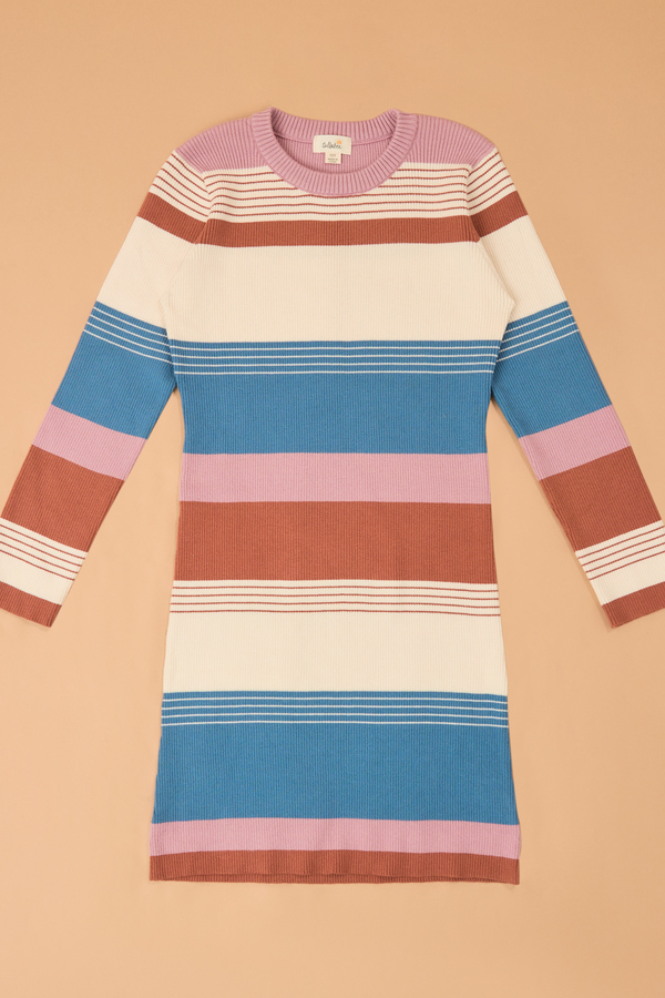 Susannah Striped Dress and Vest Set Detail 3 - Altar'd State