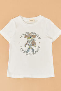 Howdy Rowdy Frog Tee Detail 3 - Altar'd State