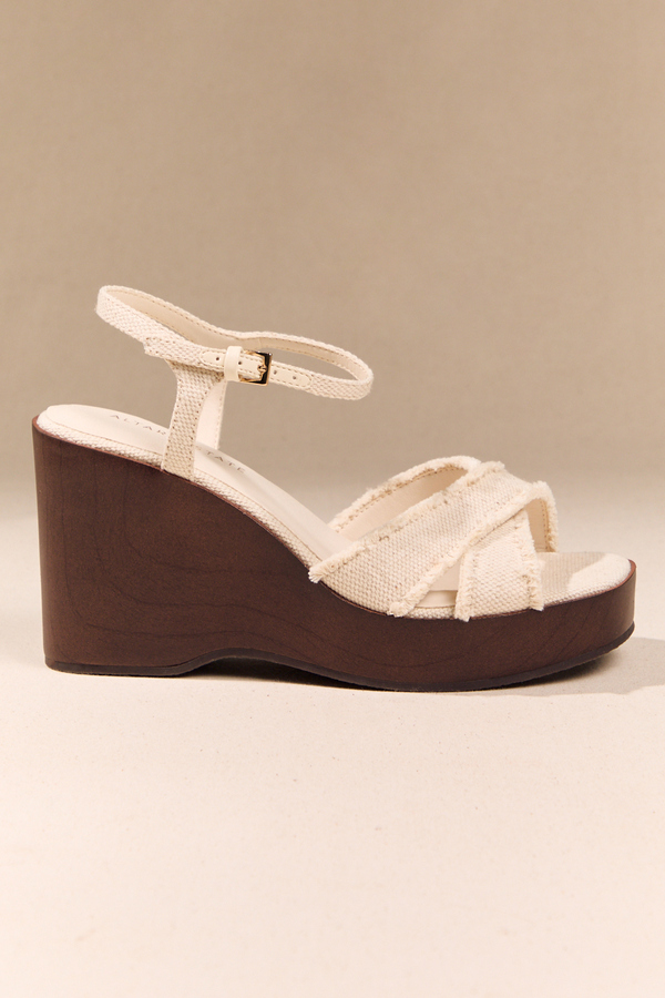 Cyndi Canvas Wood Wedge Detail 2 - Altar'd State