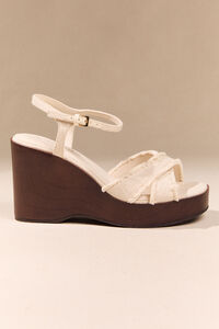Cyndi Canvas Wood Wedge Detail 2 - Altar'd State